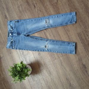 Silver Jeans Co - Distress, Skinny Jeans